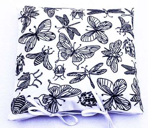 Insects cushion cover